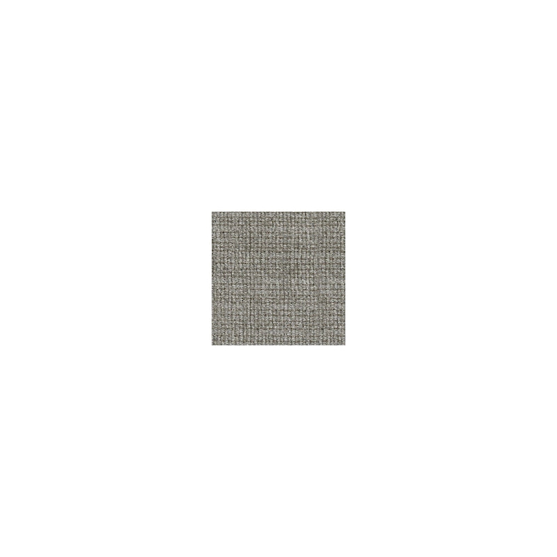Gray Chenille Upholstered Sofa with Flared Arms and Accent Pillows