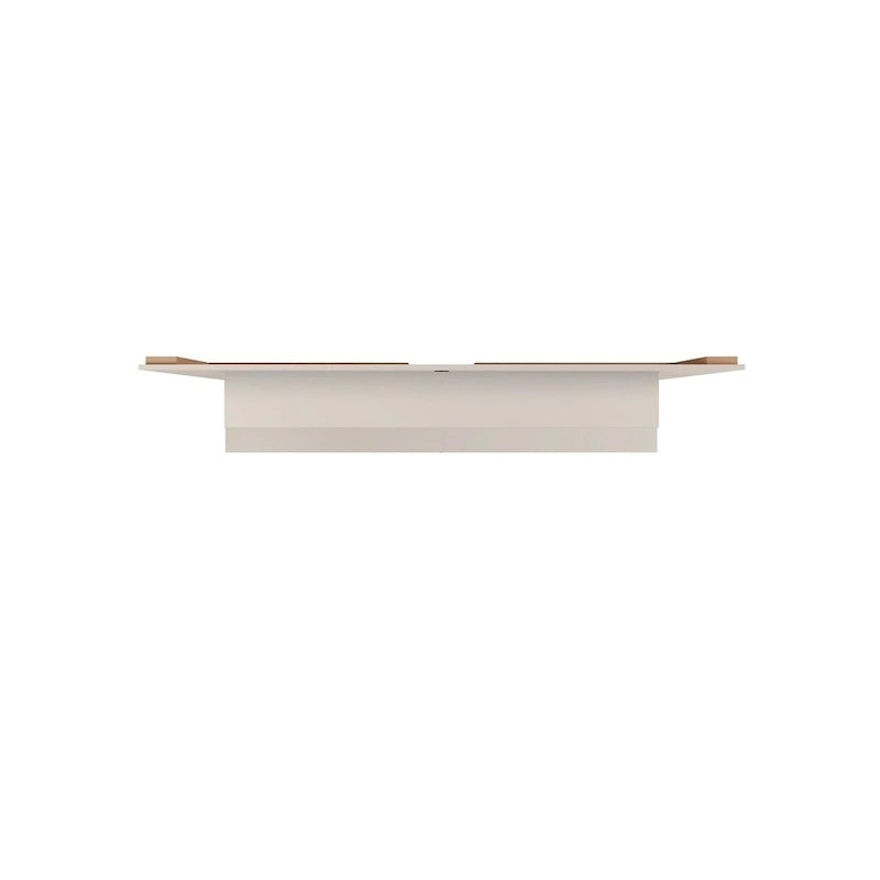 Wall-Mounted Floating TV Panel Entertainment Center with Storage Shelves