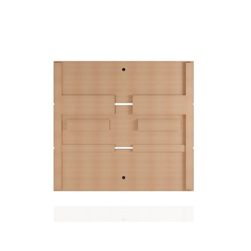 Wall-Mounted Floating TV Panel Entertainment Center with Storage Shelves