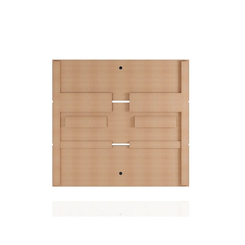Wall-Mounted Floating TV Panel Entertainment Center with Storage Shelves