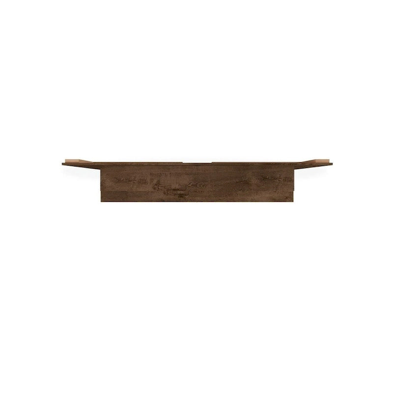 Wall-Mounted Floating TV Panel Entertainment Center with Storage Shelves