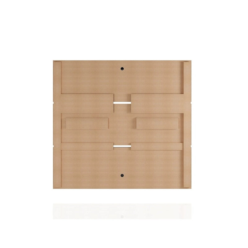 Wall-Mounted Floating TV Panel Entertainment Center with Storage Shelves